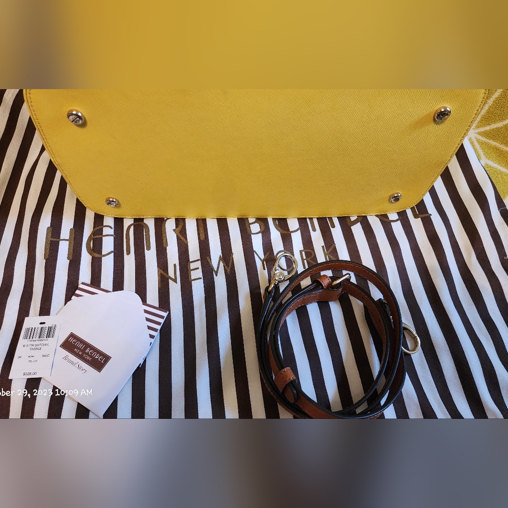 Henri Bendel W 57th tote purse satchel - Picture 2 of 16